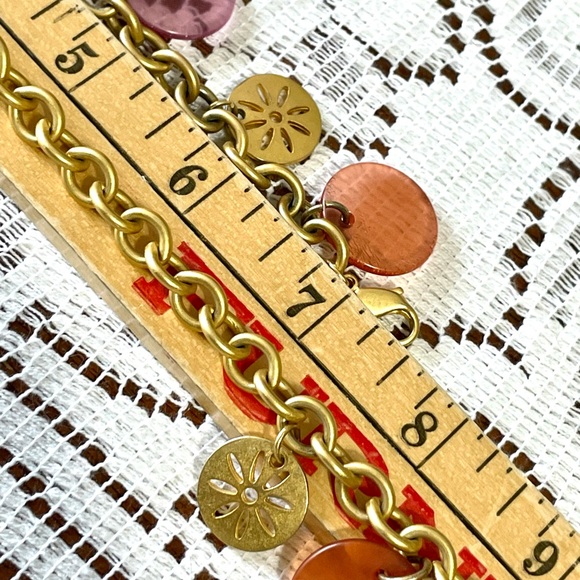 Vintage Liz Claiborne Gold Charm Set - Picture 6 of 11